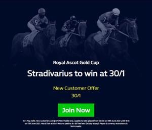 Ascot Gold Cup Offer - Get 30/1 on Stradivarius with William Hill